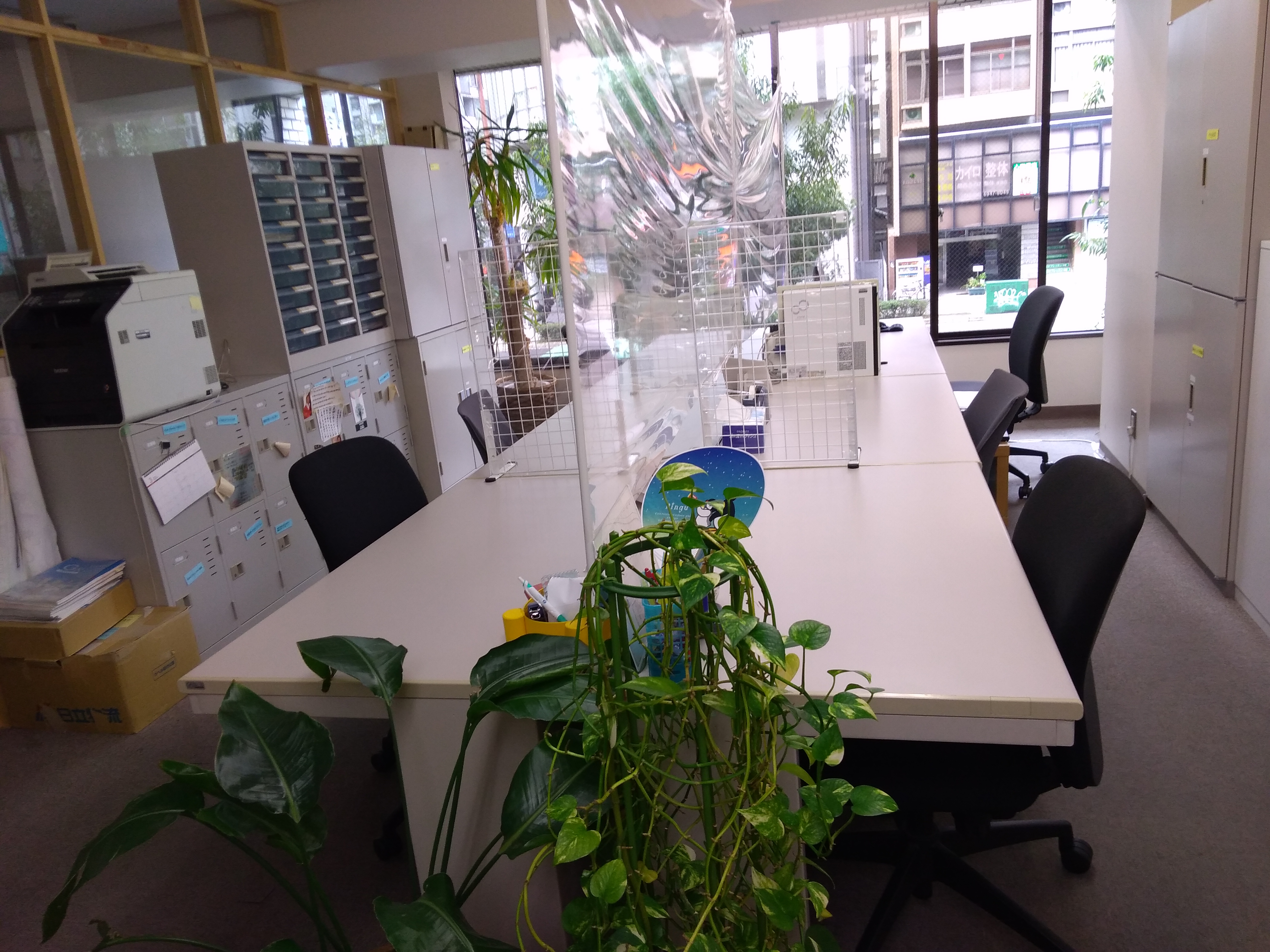 団体の拠点(貸しデスク・レターケース)